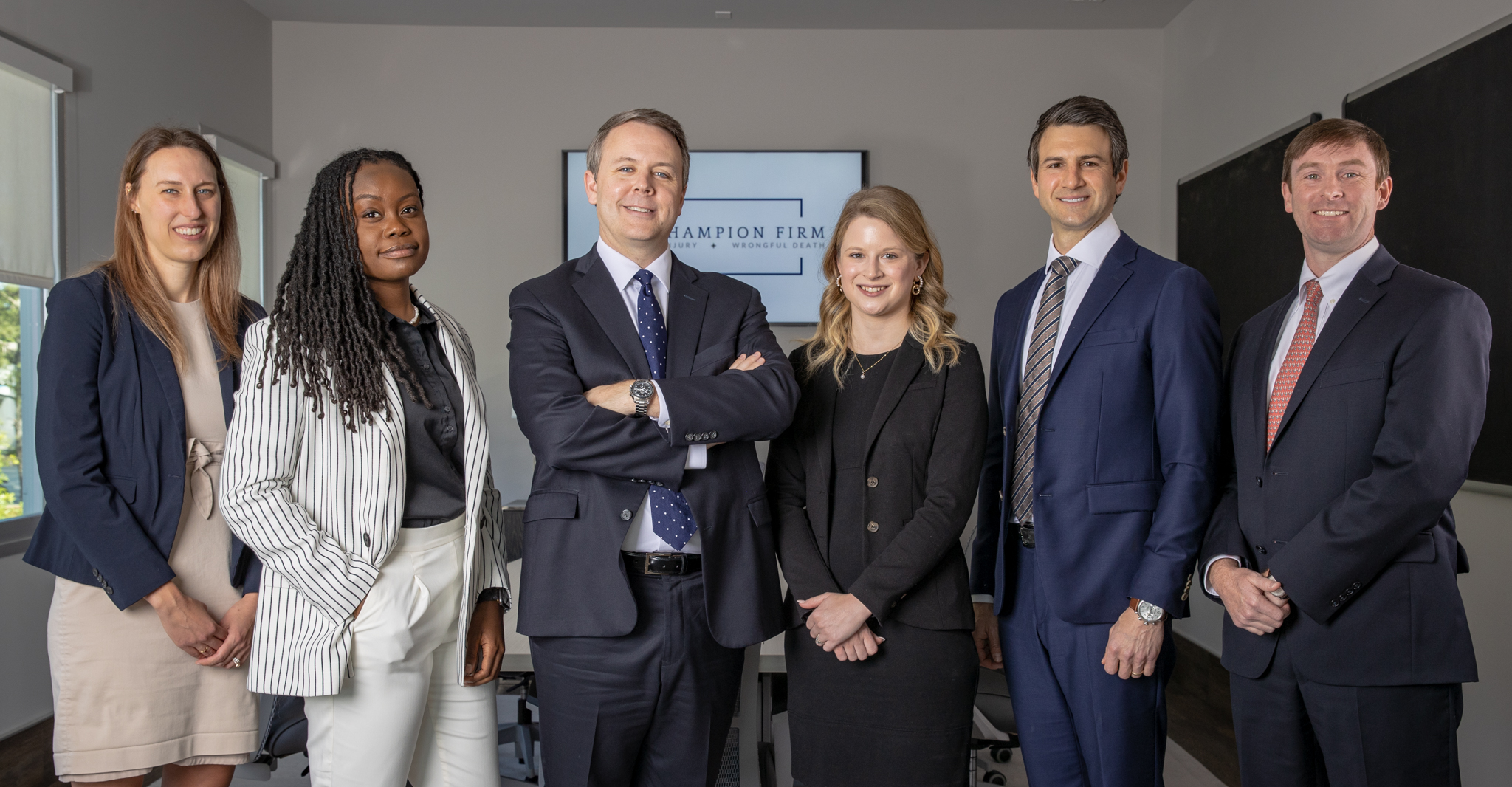 personal injury lawyers at the champion firm