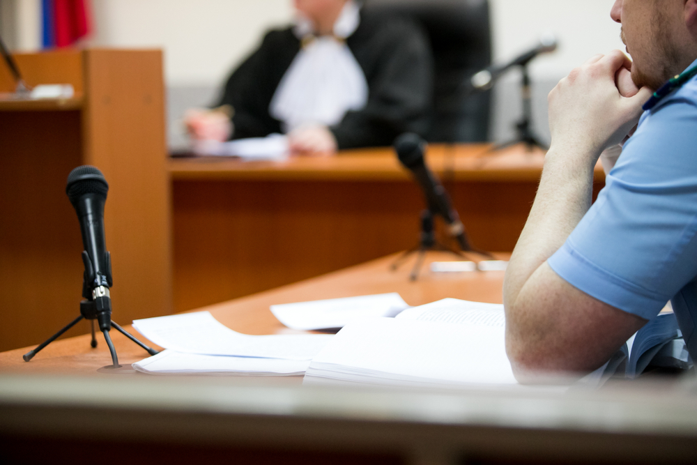 medical professional testifying on stand